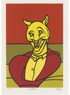 Valerio Adami - Six plates, from Suite Adami