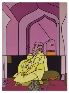 Valerio Adami - The great Moghul