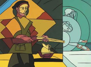 Valerio Adami - Viaggio all Est (Bucarest)