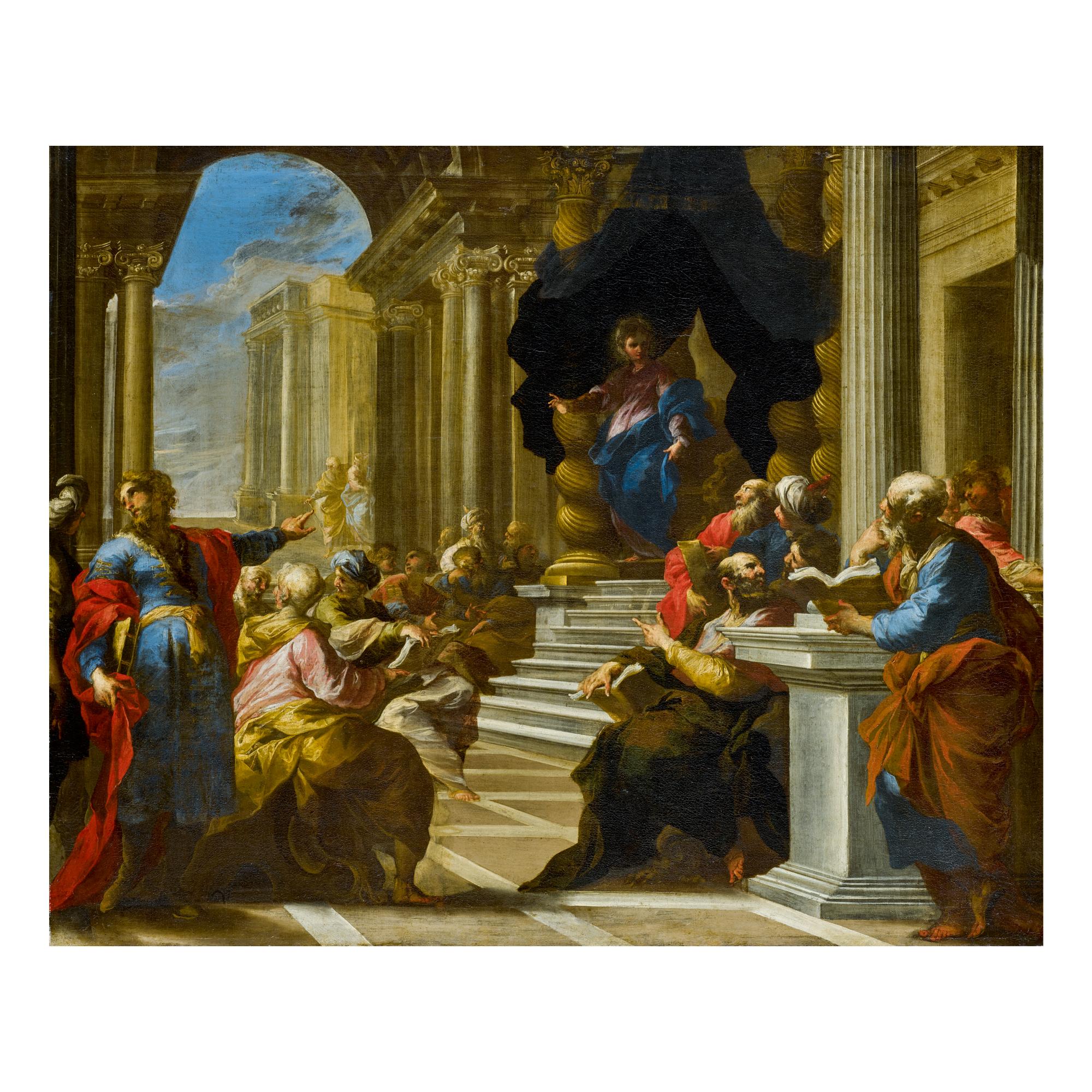 Valerio Castello - Christ Among The Doctors