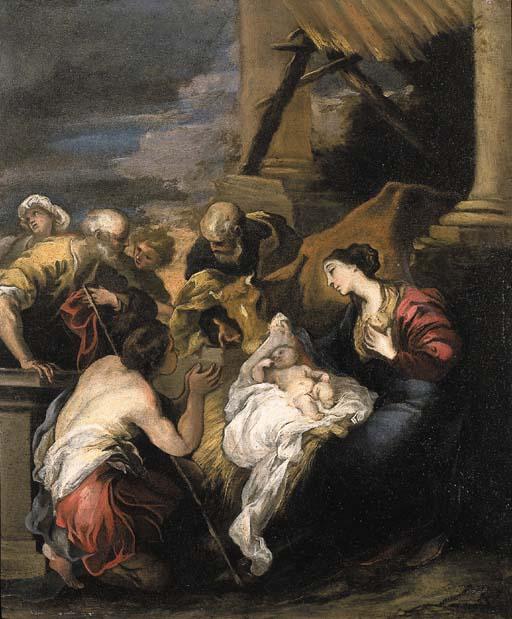 Valerio Castello - The Adoration of the Shepherds