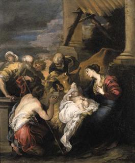 Valerio Castello - The Adoration of the Shepherds