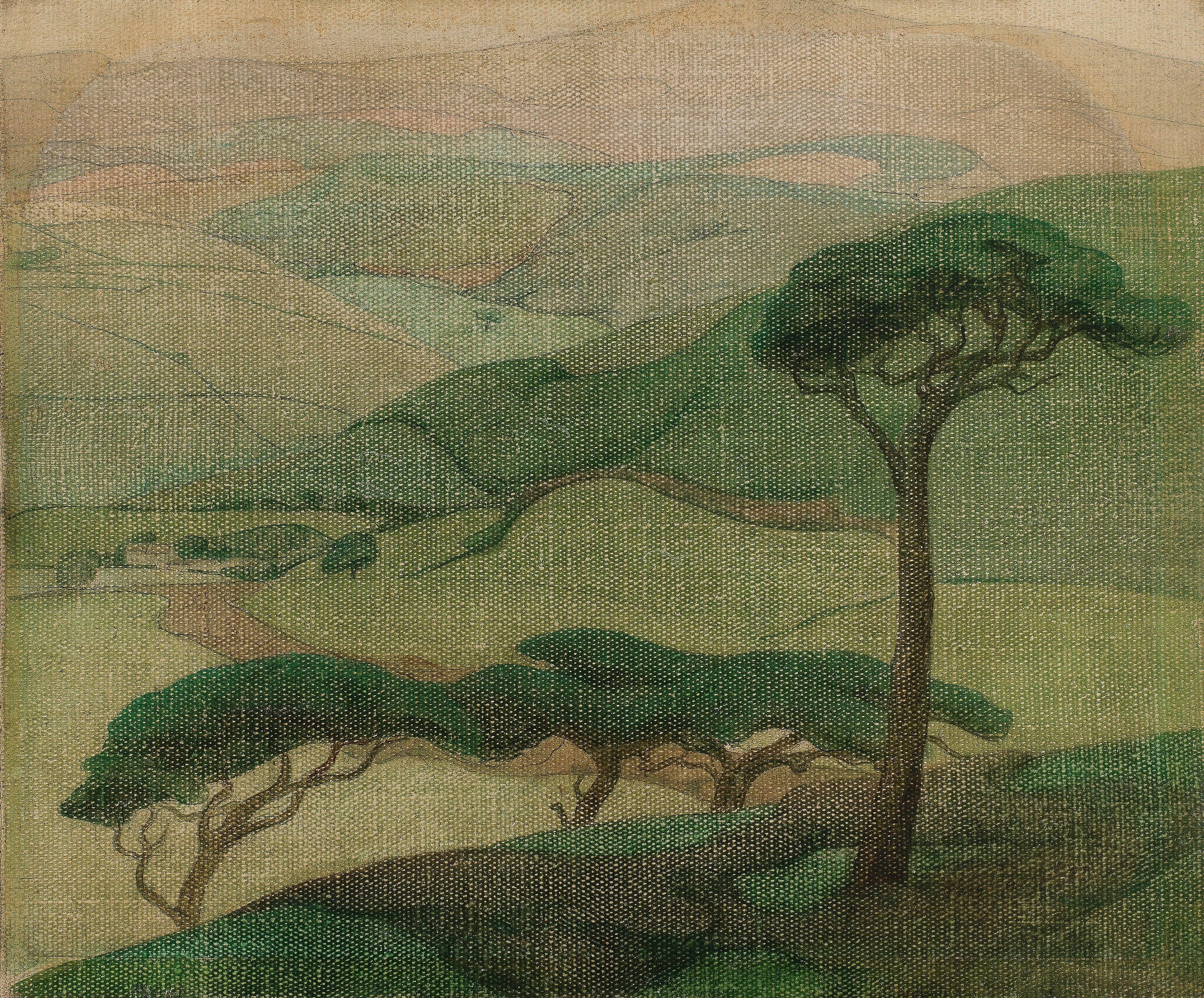 Valerius de Saedeleer - Cardiganshire landscape