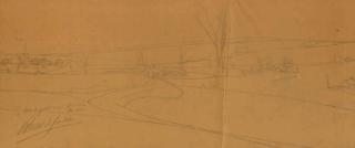 Valerius De Saedeleer - Landscape - a study