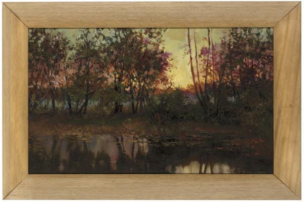 Valery Voronin - Sunrise over the lily pond