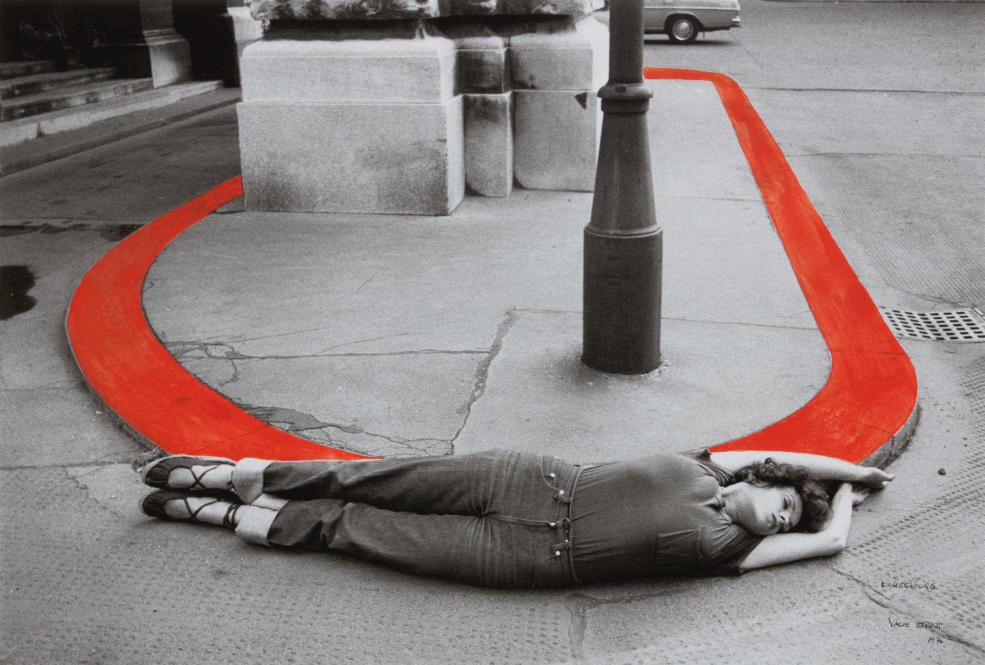 Valie Export - \'Einkreisung\' (Encirclement) (From Körperkonfigurationen (Body Configurations))