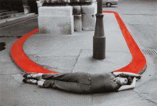 Valie Export - \'Einkreisung\' (Encirclement) (From Körperkonfigurationen (Body Configurations))