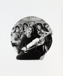 Valie Export - Erwartung. (Frei nach Botticellis »Maria mit dem Granatapfel« von 1482)