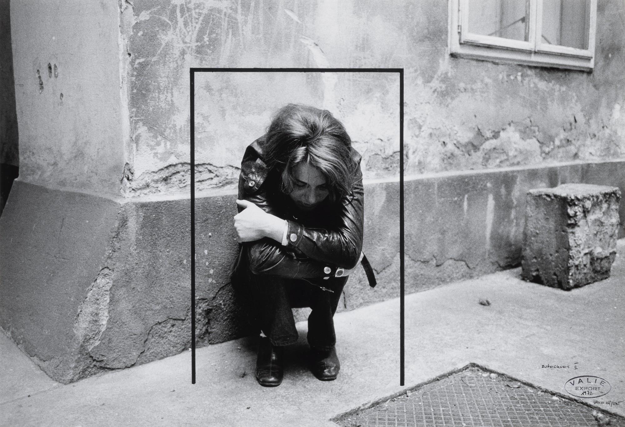 Valie Export - \'Zuhockung Ii\' (Squat In Ii) (From Körperkonfigurationen (Body Configurations))