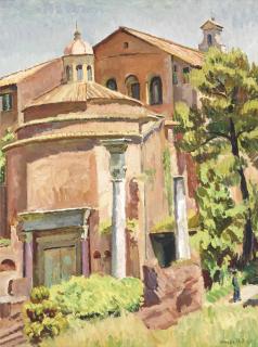 Vanessa Bell - Church In Rome