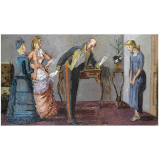 Vanessa Bell - Cinderella Puts On The Shoe