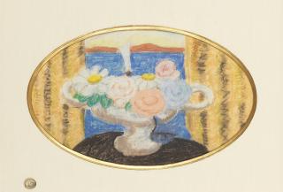 Vanessa Bell - Design for cross-stitch chair back for Virginia Woolf I