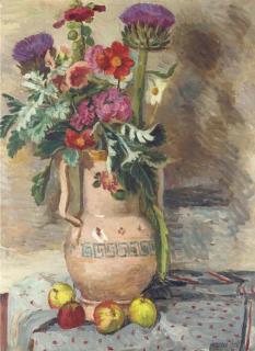 Vanessa Bell - Flowers And Thistles