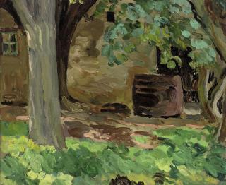 Vanessa Bell - French landscape, Chateau de Fontcreuse