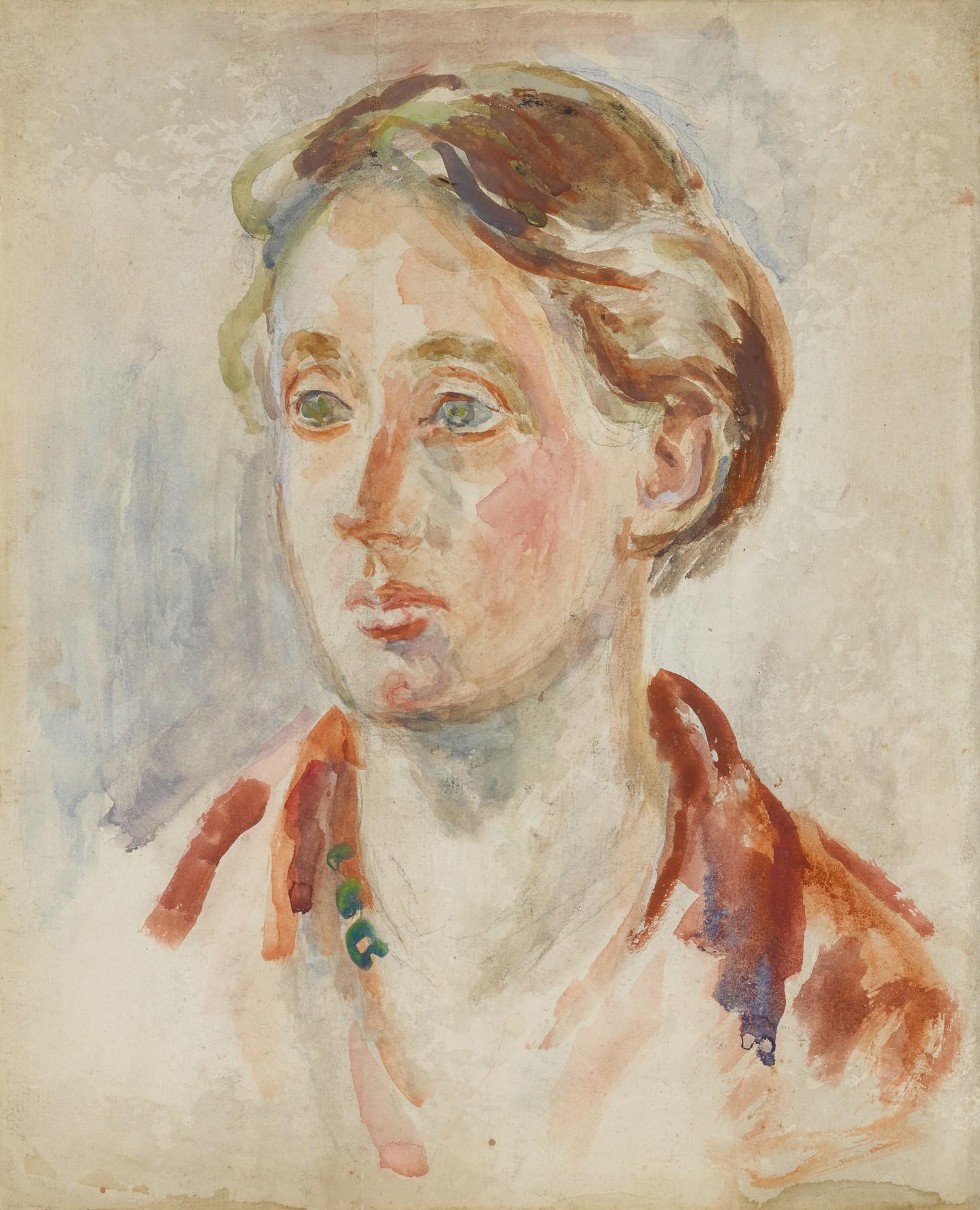 Vanessa Bell - Portrait of Virginia Woolf