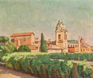 Vanessa Bell - Rome From The Villa Medici