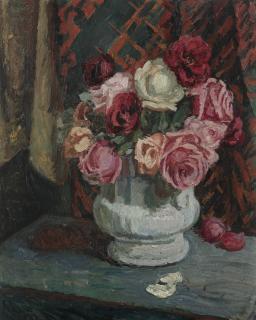 Vanessa Bell - Roses In A Vase