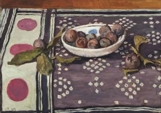 Vanessa Bell - Still-life with a bowl of figs