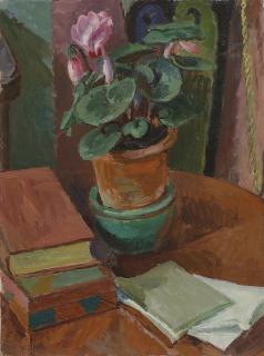 Vanessa Bell - Still Life with Cyclamen