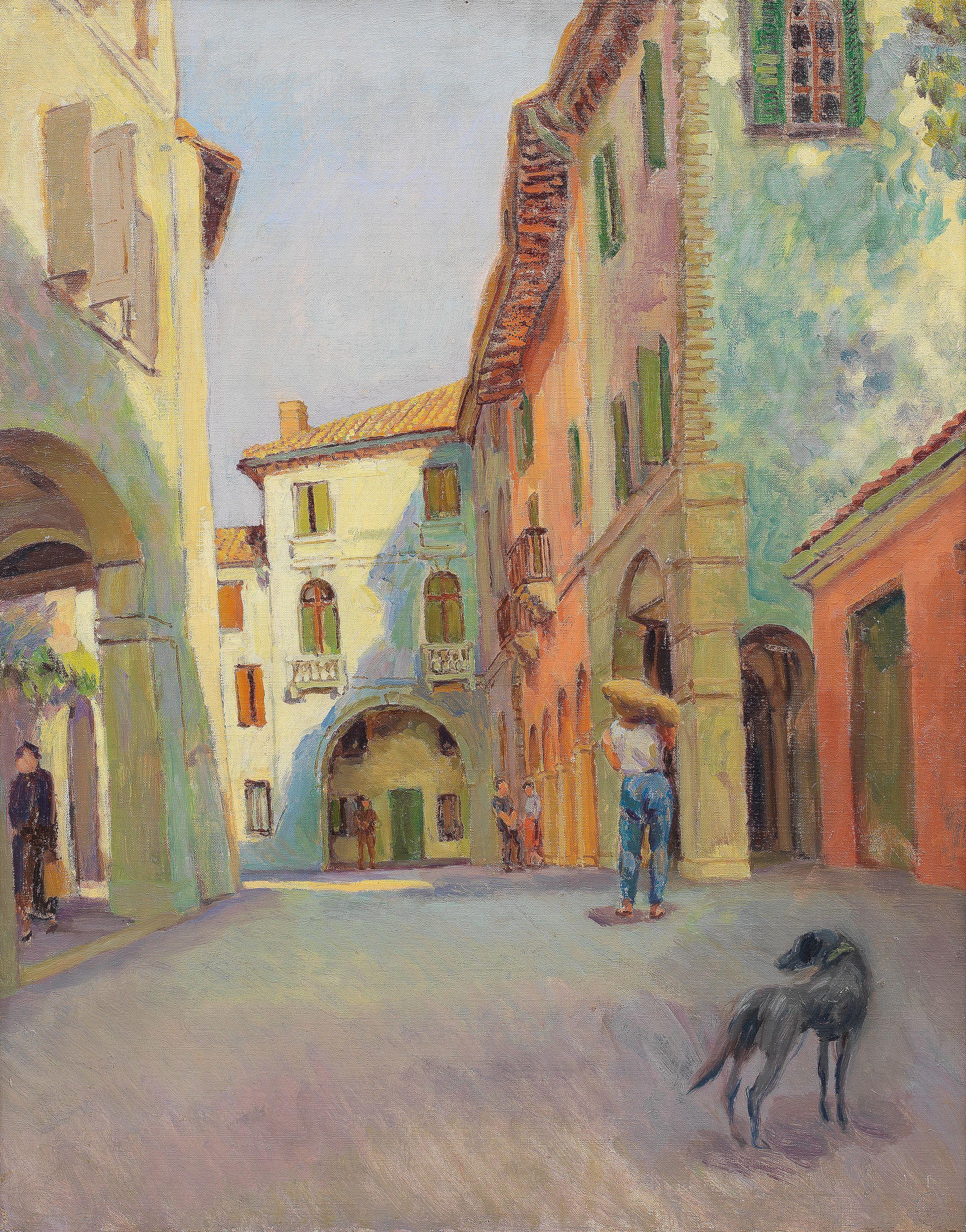 Vanessa Bell - Street in Asolo, Italy