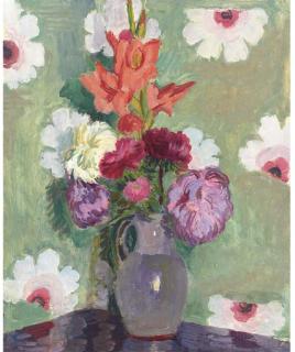 Vanessa Bell - Vase of Flowers, Dieppe