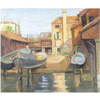Vanessa Bell - Venetian Boatyard