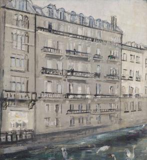 Varlin - Hotel Baur au Lac in Zürich, um 1944