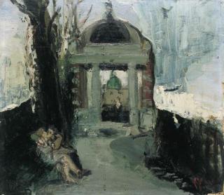 Varlin - Liebespaar auf der Hohen Promenade, um 1937