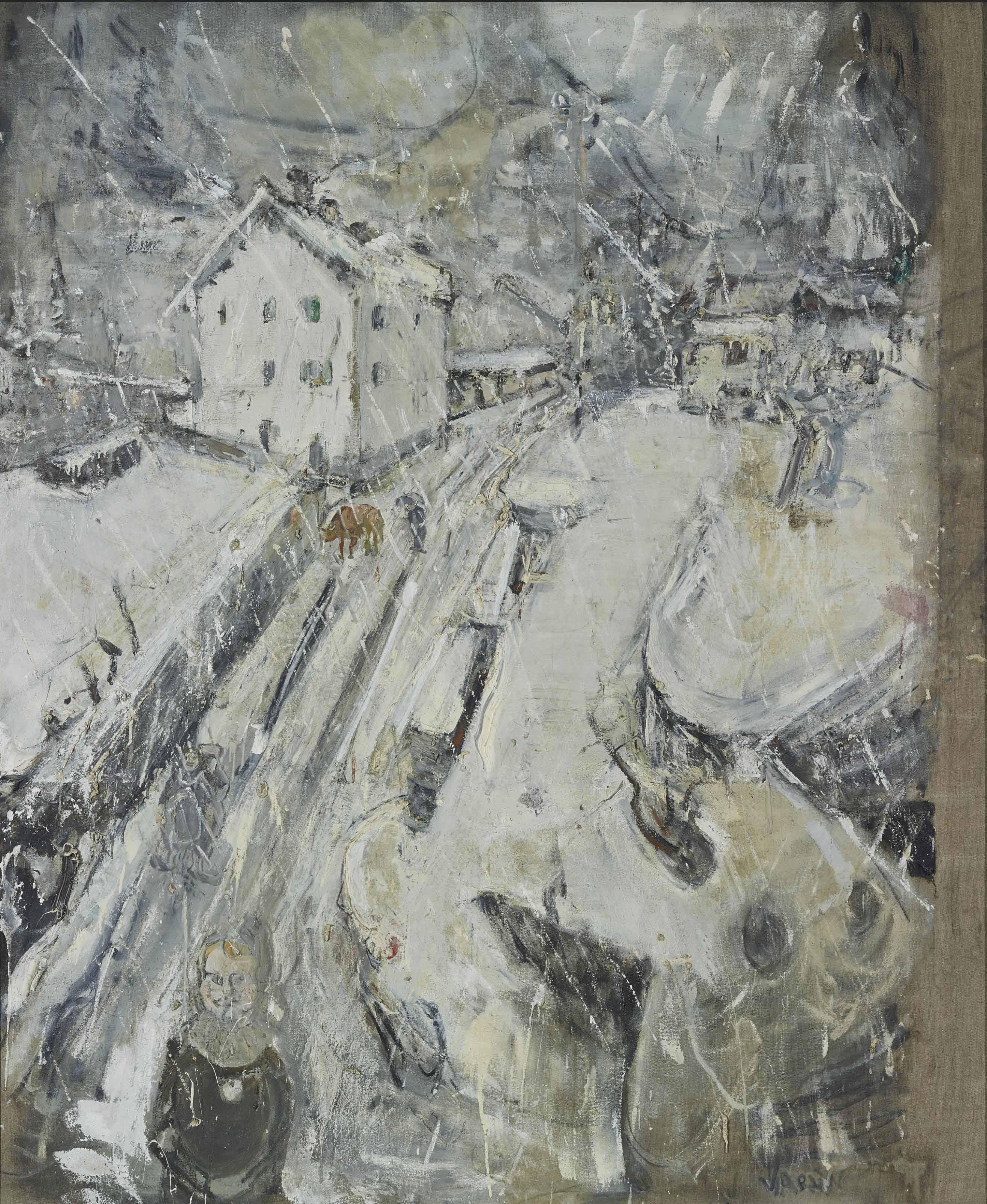 Varlin - Winter in Bondo, 1971/72