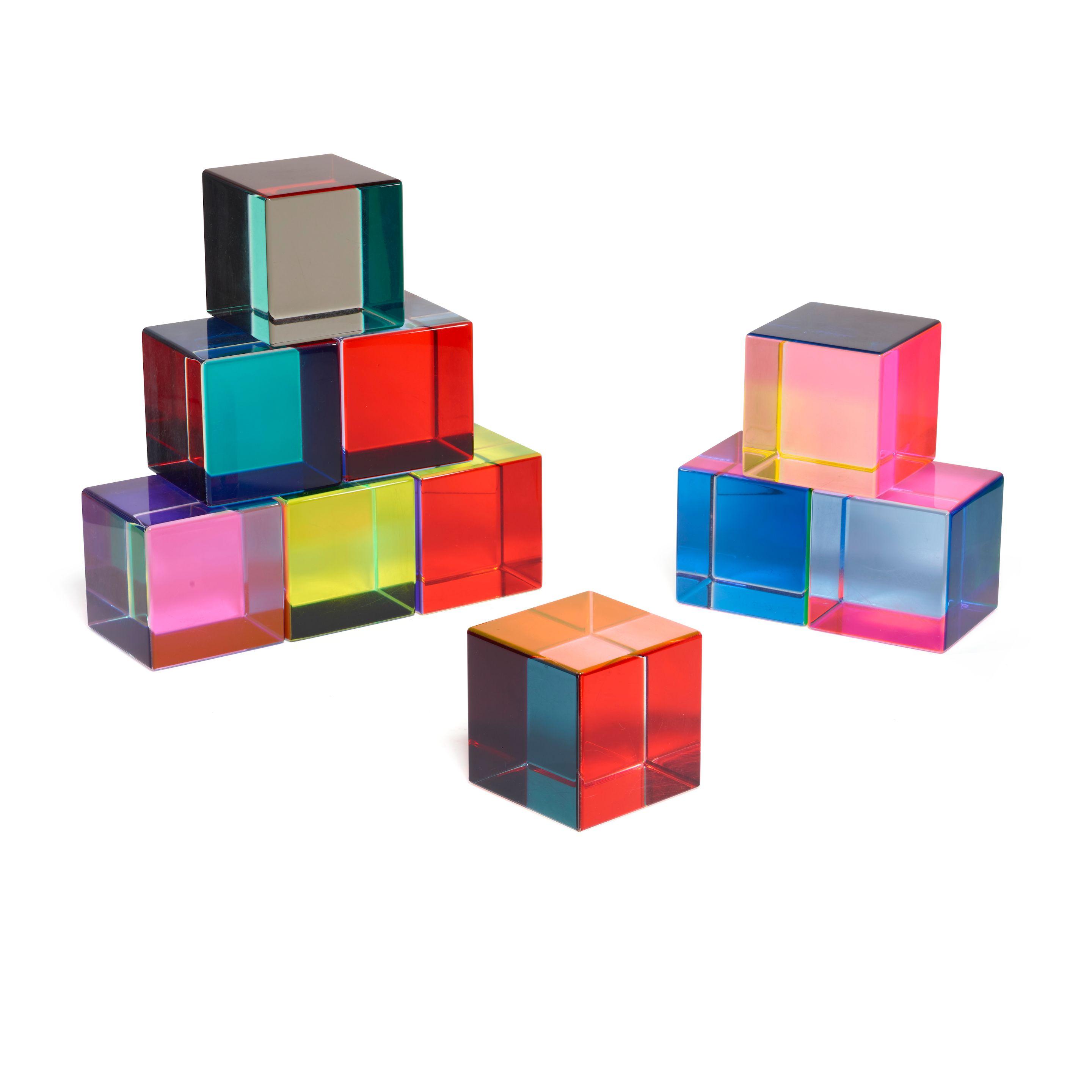 Vasa Velizar Mihich - A Group of Ten Cubes 10