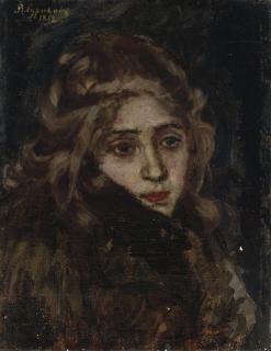 Vasili Ivanovich Surikov - Study For Menshikov At Beriozov