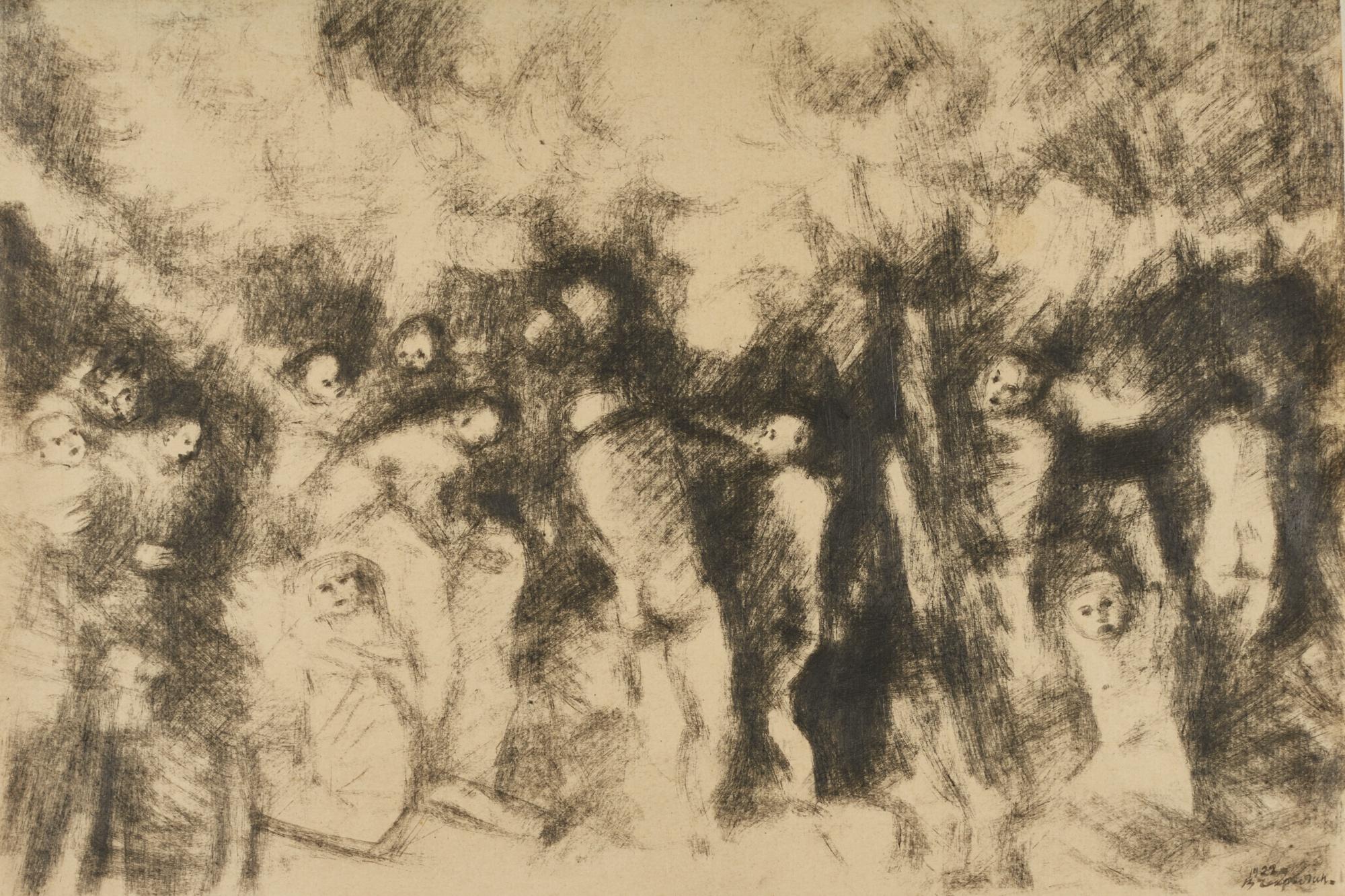 Vasili Nikolaevich Chekrygin - Illustration From The Resurrection Cycle