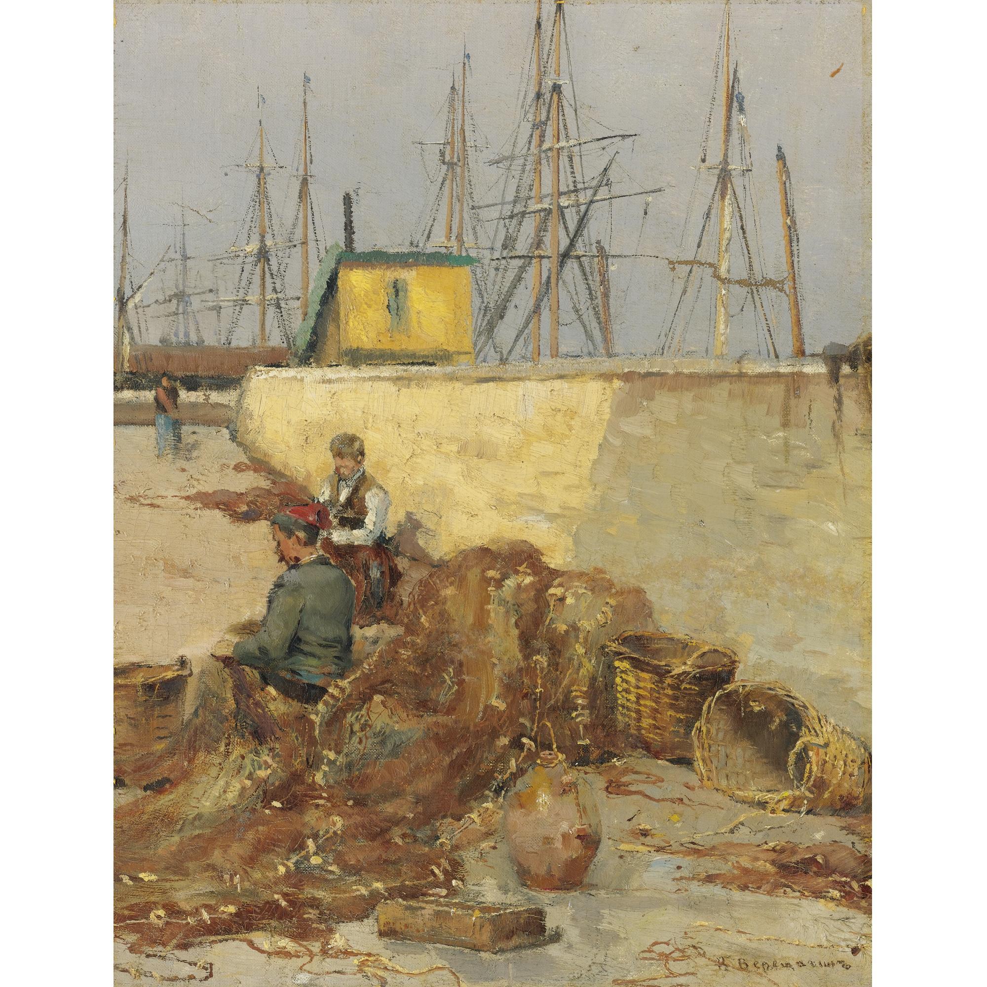 Vasili Petrovich Vereshchagin - Fisherman In Port