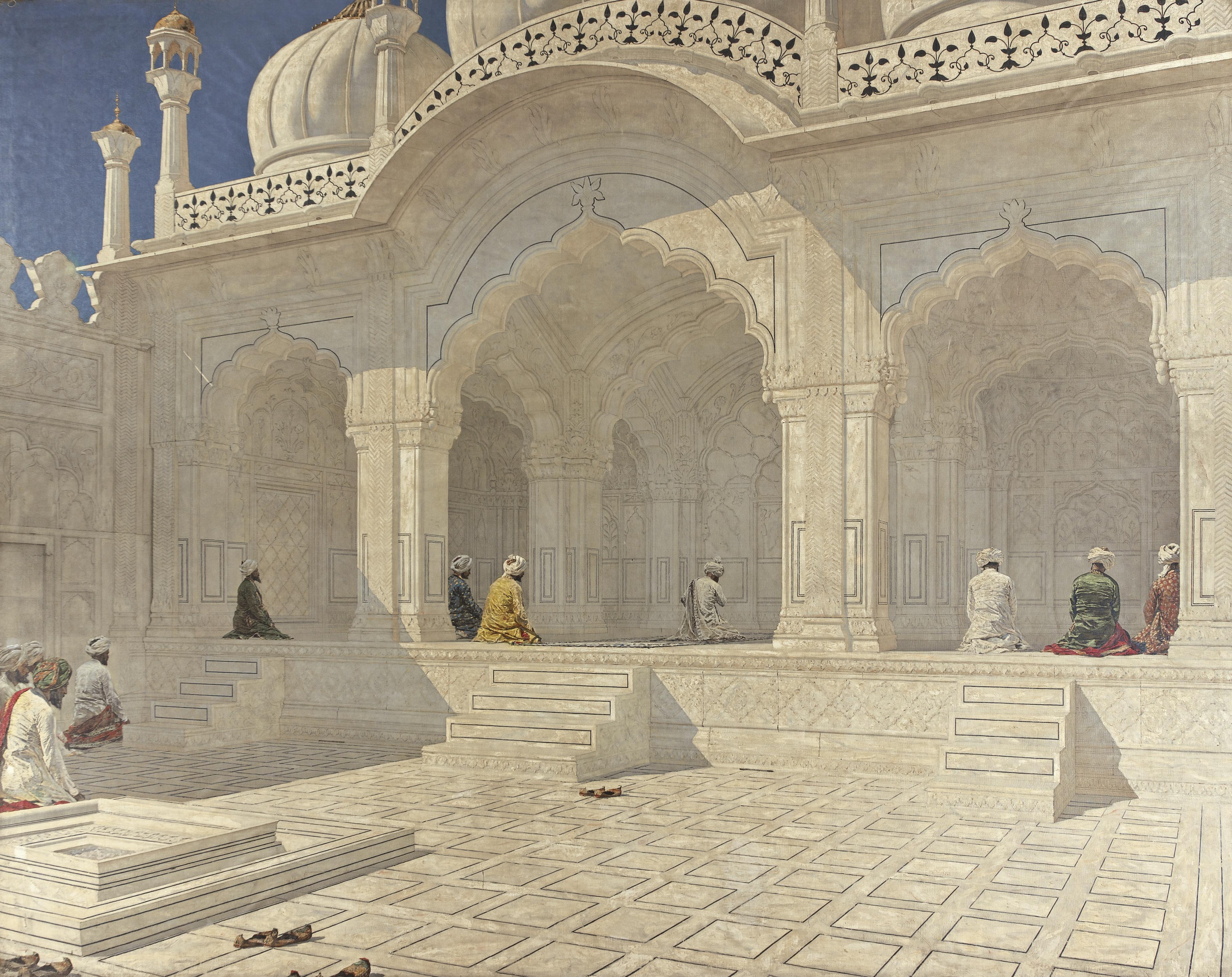 Vasili Vasilievich Vereshchagin - Pearl Mosque At Delhi, 1876-79