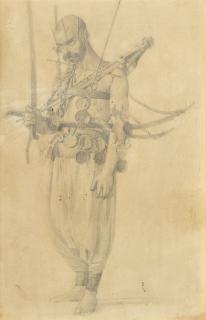 Vasili Vasilievich Vereshchagin - Sketch For Religious Procession To Shush