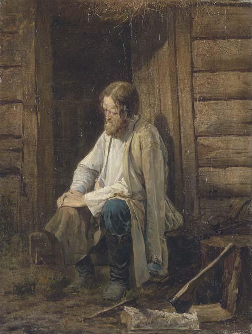 Vasilii Andreevich Golynskii - A woodcutter