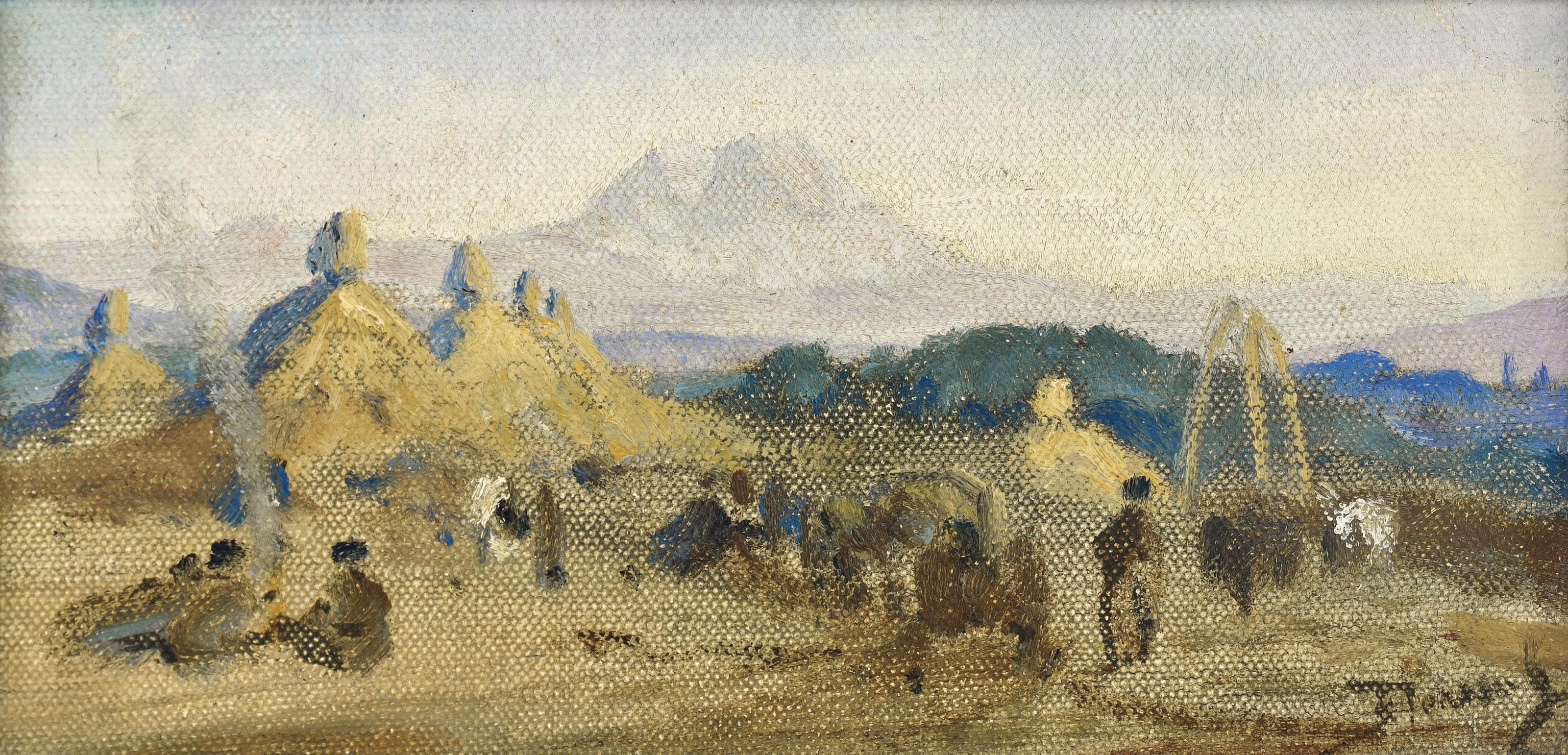 Vasilii Dimitrievich Polenov - The Encampment