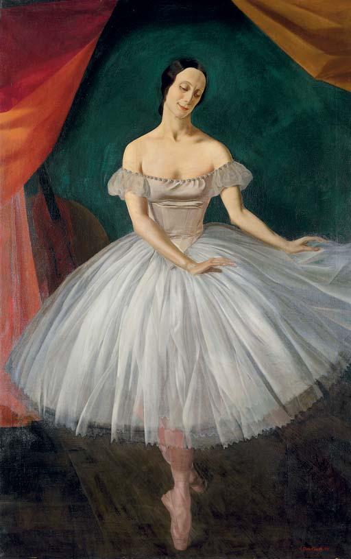 Vasilii Ivanovich Shukhaev - Portrait of Madame Pavlova