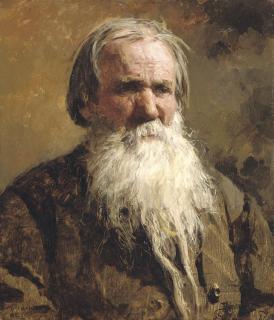 Vasilii Polenov - Portrait of Vasilii Petrovich Shchegolenok