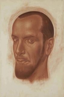 Vasilii Shukhaev - Portrait of Alexandre Iacovleff (1887-1938)