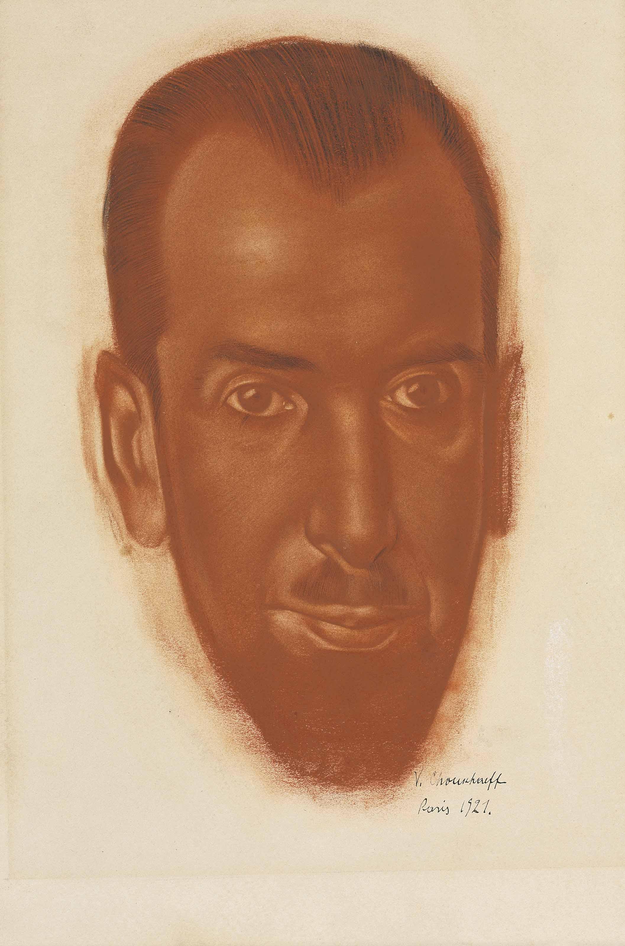 Vasilii Shukhaev - Portrait of Alexandre Iacovleff (1887-1938)