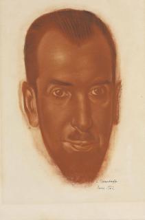 Vasilii Shukhaev - Portrait of Alexandre Iacovleff (1887-1938)