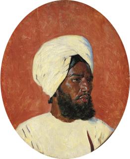 Vasilii V. Vereshchagin - Portrait of an Indian man