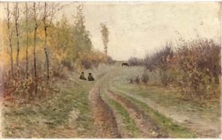 Vasilii Vasil\'Evich Perepletchikov - Autumnal Scene