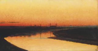 Vasilii Vasil\'evich Vereshchagin - Moscow at sunset