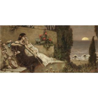 Vasily Alexandrovich Kotarbinsky - Resting By The Shore