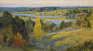 Vasily Dmitrievich Polenov - The River Oka In Autumn