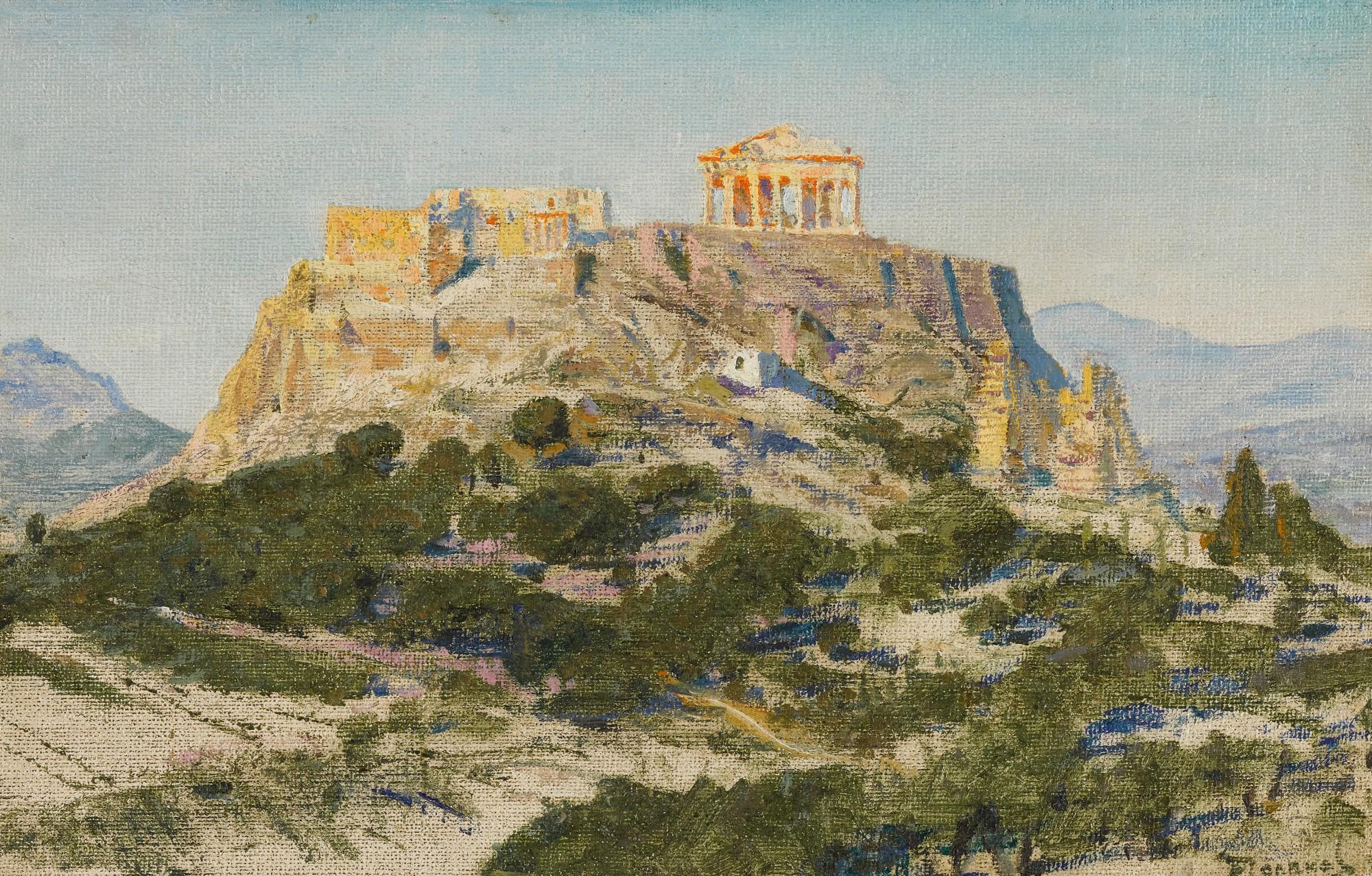 Vasily Dmitrievich Polenov - View of the Acropolis