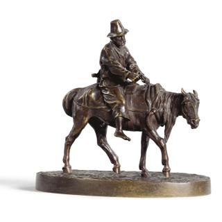 Vasily Grachev - Peasant On Horseback