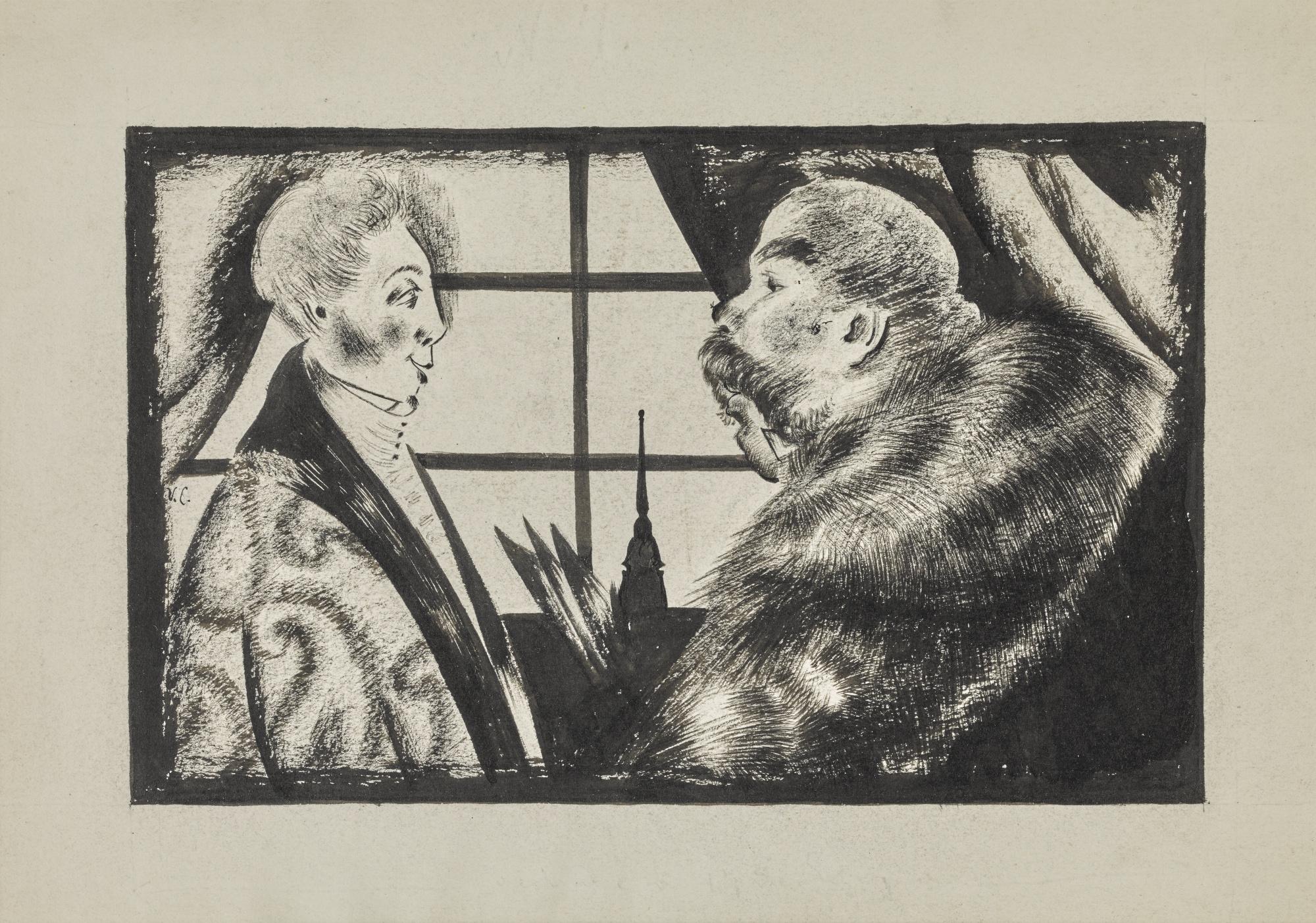 Vasily Ivanovich Shukhaev - A Group Of Four Illustrations